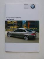 BMW Handbuch für Verkäufer 3er Coupe E92 September 2007