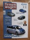 firmenwagen Nr. 4 9/2002, Peugeot 807 Jaguar S-Type, Saab 9-3,Lancia Phedra