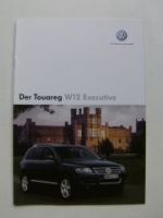 VW Touareg W12 Executive Prospekt 7LA 7L6 7L7 Juni 2006