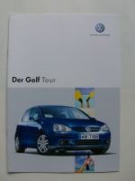 VW Golf5 Tour Prospekt November 2006 1K1 NEU