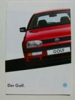 VW Golf3 Prospekt 1H1 August 1993