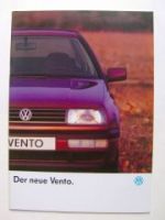 VW Vento Prospekt Januar 1996 Typ 1H2 NEU