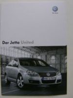 VW Jetta United Prospekt November 2007 1K2