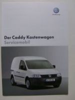 VW Caddy Kastenwagen Servicemobil 2KA 2KH September 2004