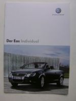 VW Eos Individual Prospekt Juni 2006 NEU