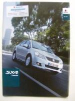 Suzuki SX4 Limousine Prospekt April 2008 +Preisliste NEU