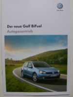 VW Golf6 BiFuel Autogasantrieb Prospekt Mai 2009