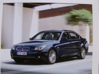 BMW Fotomappe 5er Reihe Facelift LCI E60 E61 +M5 intern