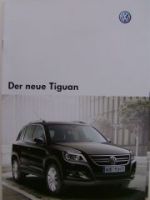 VW Tiguan Prospekt September 2007 Track&Field Typ 5N