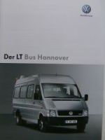 VW LT 35 46 Bus Hannover Sonderprospekt September 2004 2DM
