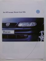 VW Sharan Carat VR6 Prospekt 7M8 7M9 7M6 Februar 1997