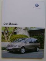 VW Sharan Prospekt Mai 2007 NEU