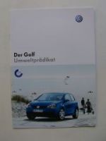 VW Golf5 Typ 1K1 Umweltprädikat 1,4TSI +DSG 1,9 TDI DPF