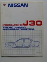 Nissan Maxima Modellreihe J30 Reparaturhandbuch Karosserie