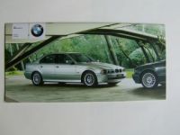 BMW Serie 5 berline touring 520i-540i 520d-530d Prospekt E39