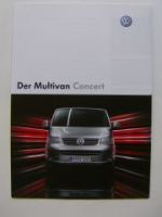 VW Multivan Concert T5 Typ 7HM 7HF November 2007