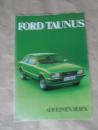 Ford Taunus Betriebsanleitung V4 V6 1978