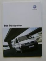 VW Transporter T5 Prospekt Kasten Kombi Pritsche Prospekt