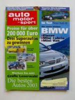 ams 22/2002  BMW Z4 E85 Alfa 147GTA Audi A8 4.2 BMW E39