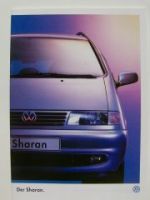 VW Sharan Prospekt Trendline Comfortline Highline 10/1998 7M8