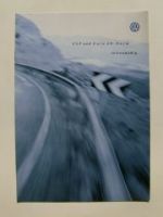 VW ESP und Euro4D-Norm Prospekt Oktober 1999 NEU