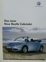 VW New Beetle Cabriolet Prospekt Typ 1Y7 Juni 2005