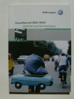 VW Umweltbericht 2001/2002 Lupo 3L TDi Prospekt NEU