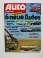 Auto Zeitung 22/1984 BMW M535i E28 im Vergleich