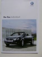 VW Eos Individual Prospekt Typ 1F Mai 2009 NEU