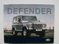 Land Rover Defender Prospekt Prospekt September 2008