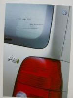 VW Preisliste Lupo FSI Typ 6X1 6E1 Juni 2001 NEU