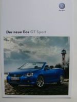 VW Eos GT Sport Prospekt Mai 2009 Typ 1F