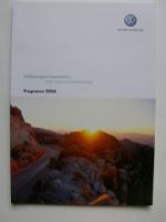 VW experience Fahr-/Sicherheitstraining Programm 2006 NEU