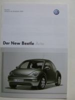 VW Preisliste New Beetle Arte Dezember 2003 9C1 1C1