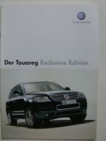 VW Touareg Exclusive Edition Prospekt März 2006 7LA