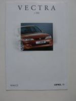 Opel Vectra B i500 Prospekt +Preisliste Mai 1999