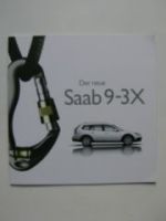 Saab 9-3X Prospekt Januar 2009 +Preisliste NEU