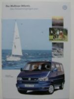 VW Multivan Atlantis T4 Prospekt September 1998 NEU