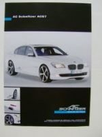 AC Schnitzer 7er Limousine F01 F02 Prospekt 9/2009+Preise