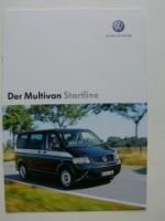 VW Multivan T5 Startline Prospekt 7HM 7HF September 2006