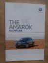VW Amarok V6 Aventura Presseinformation 2017 Deutsch