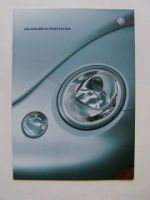 VW New Beetle Sport Edition 9C1 1C1 November 2001 Prospekt