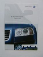 VW Original Zubehör Passat +Variant Prospekt April 2001 3B3 3B6