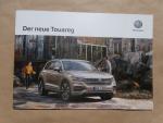 VW Touareg V6 TDI SCR 4Motion +R-Line Prospekt +Design Paket Black Style Prospekt März 2018