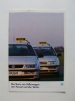 VW Taxis Passat 3A5 3A2 Vento 1H2 Prospekt Januar 1994