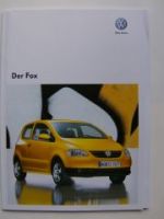 VW Fox 5Z1 Prospekt Dezember 2006 NEU
