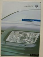 VW Bora & Variant 1J2 1J6 Prospekt Österreich Juli 2000