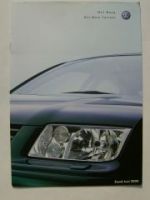 VW Bora & Variant 1J2 1J6 Juni 2000 Prospekt Österreich