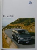 VW T5 Multivan Prospekt Mai 2007 7HM 7HF