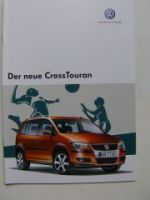 VW CrossTouran Prospekt  Dezember 2006 NEU